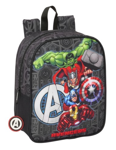 Mochila Guardería Adaptable A Carro Avengers | Reino Escolar: Mochilas y Regalos