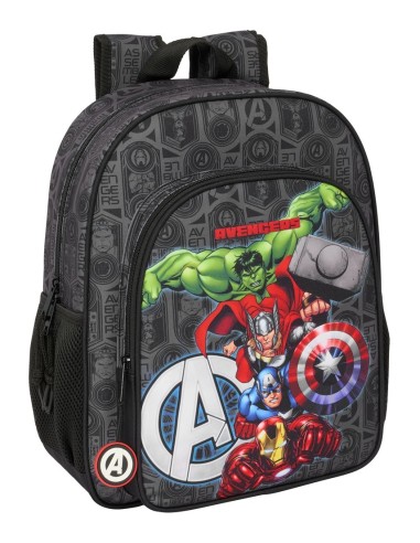 Mochila Junior Adaptable A Carro Avengers | Reino Escolar: Mochilas y Regalos