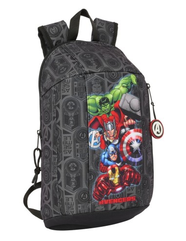 Mini Mochila Con Cremallera Vertical Avengers | Reino Escolar: Mochilas y Regalos