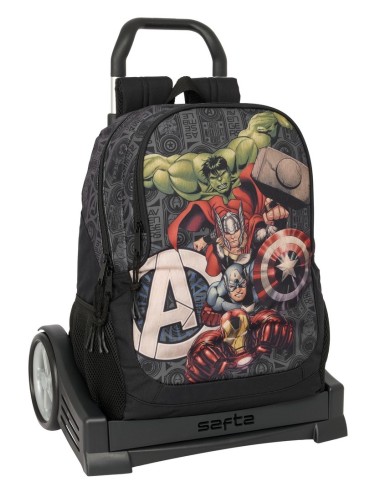 Mochila 665 Con Carro Evolution Avengers | Reino Escolar: Mochilas y Regalos