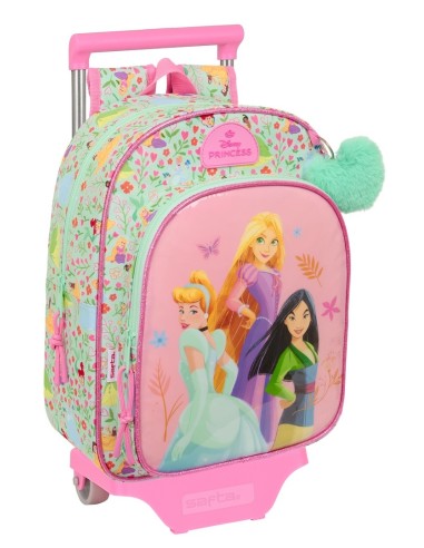 Mochila 185 Con Carro 705 Princesas Disney | Reino Escolar: Mochilas y Regalos