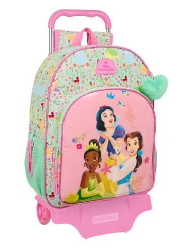 Mochila Con Carro 905 Princesas Disney | Reino Escolar: Mochilas y Regalos