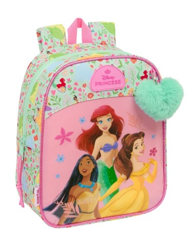 Mochila Guardería Adaptable A Carro Princesas Disney | Reino Escolar: Mochilas y Regalos