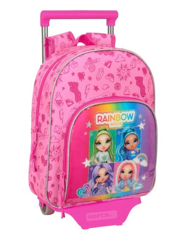 Mochila 609 Con Carro 705 Rainbow High | Reino Escolar: Mochilas y Regalos