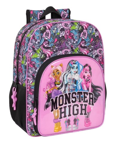 Mochila Adaptable Carro Monster High | Reino Escolar: Mochilas y Regalos