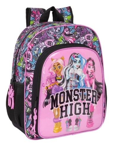 Mochila Junior Adaptable A Carro Monster High | Reino Escolar: Mochilas y Regalos