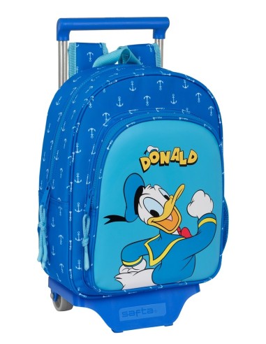 Mochila 185 Con Carro 705 Donald Duck | Reino Escolar: Mochilas y Regalos