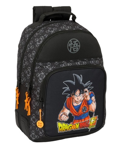 Mochila Doble Con Cantoneras Adaptable A Carro Dragon Ball | Reino Escolar: Mochilas y Regalos