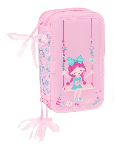 Plumier Triple 37 Piezas Glowlab Kids | Reino Escolar: Mochilas y Regalos