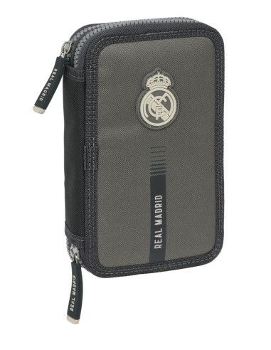 Plumier Doble Pequeñoo 29 Piezas Real Madrid | Reino Escolar: Mochilas y Regalos