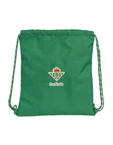 Saco Plano Reciclado Real Betis Balompie | Reino Escolar: Mochilas y Regalos