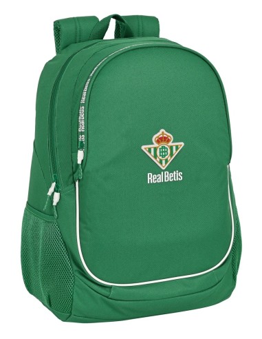 Mochila Adaptable Carro Reciclado Real Betis Balompie | Reino Escolar: Mochilas y Regalos