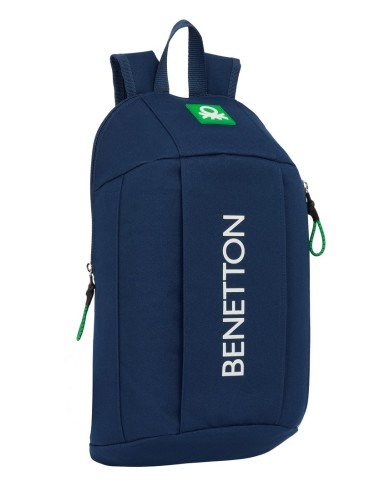 Mini Mochila Con Cremallera Vertical Benetton | Reino Escolar: Mochilas y Regalos