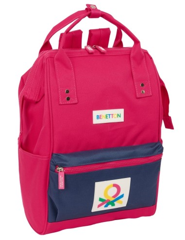 Mochila Con Asas Para Portatil 13" Benetton | Reino Escolar: Mochilas y Regalos