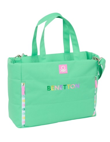 Bolso Con Bolsillo Para Portatil 14.1'' Benetton | Reino Escolar: Mochilas y Regalos