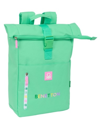 Mochila Solapa Para Portatil 15.6'' Benetton | Reino Escolar: Mochilas y Regalos