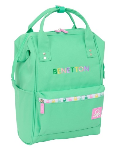 Mochila Con Asas Para Portatil 13" Benetton | Reino Escolar: Mochilas y Regalos