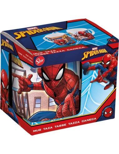 Taza Grande 325ml Spider-Man | Reino Escolar: Mochilas y Regalos