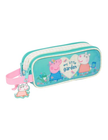 Portatodo Doble Peppa Pig | Reino Escolar: Mochilas y Regalos