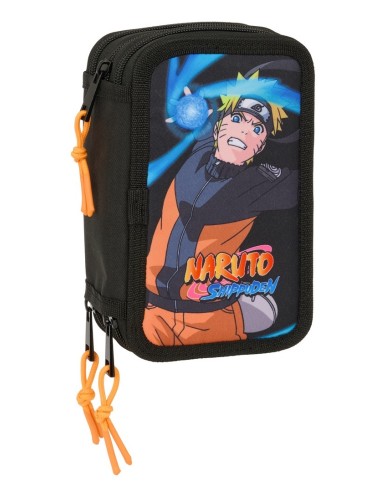 Plumier Triple 37 Piezas Naruto | Reino Escolar: Mochilas y Regalos