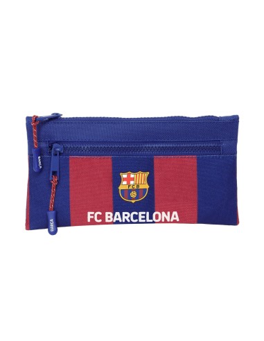 Portatodo Dos Cremalleras F.C. Barcelona | Reino Escolar: Mochilas y Regalos