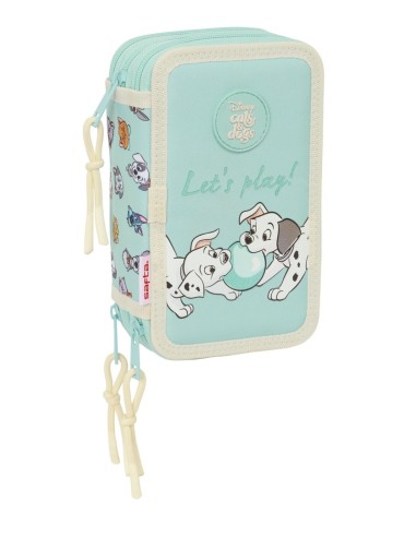 Plumier Triple 37 Piezas Cats & Dogs | Reino Escolar: Mochilas y Regalos