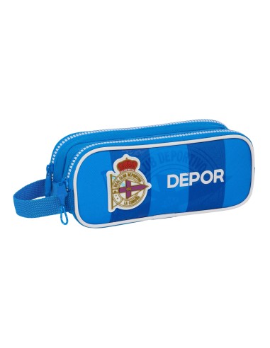 Portatodo Doble Real Deportivo De La Coruña | Reino Escolar: Mochilas y Regalos