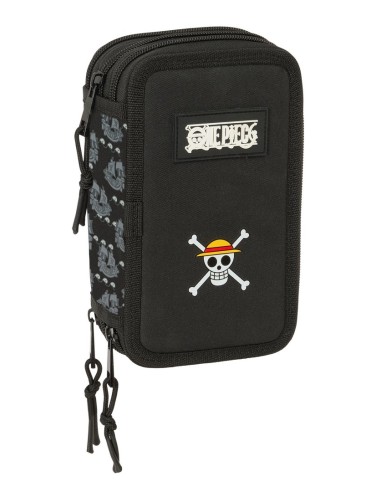 Plumier Triple 37 Piezas One Piece  | Reino Escolar: Mochilas y Regalos