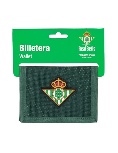 Billetera Resistente Al Agua Real Betis Balompie | Reino Escolar: Mochilas y Regalos