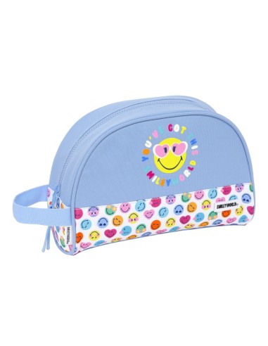 Neceser Adaptable A Carro Reciclado Smiley World | Reino Escolar: Mochilas y Regalos