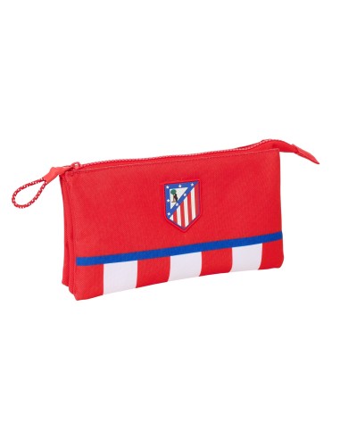 Portatodo Triple Atletico De Madrid | Reino Escolar: Mochilas y Regalos