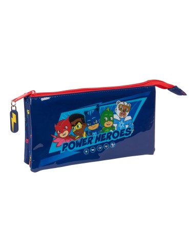 Portatodo Triple Pjmasks | Reino Escolar: Mochilas y Regalos