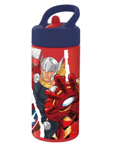 Botella 410ml Avengers | Reino Escolar: Mochilas y Regalos