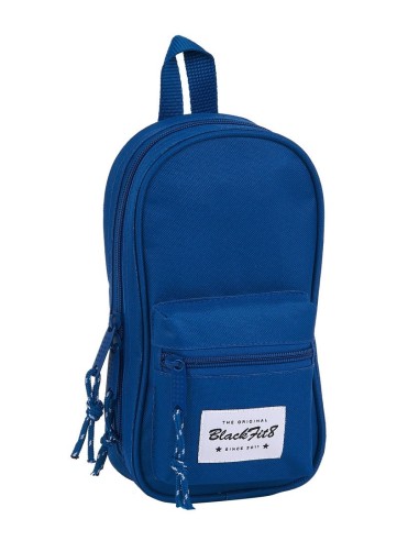 Plumier Mochila Con 4 Portatodos Llenos Blackfit8 | Reino Escolar: Mochilas y Regalos