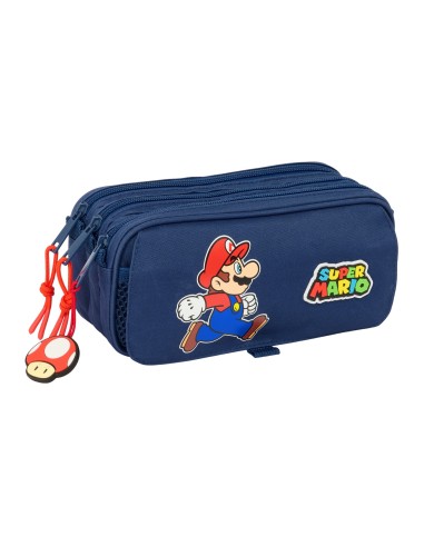 Portatodo Triple Big Super Mario | Reino Escolar: Mochilas y Regalos