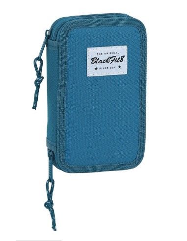 Plumier Doble Pequeñoo 28 Piezas Blackfit8 | Reino Escolar: Mochilas y Regalos