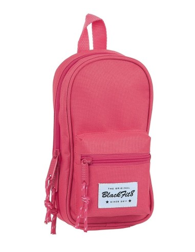 Plumier Mochila Con 4 Portatodos Llenos Blackfit8 | Reino Escolar: Mochilas y Regalos