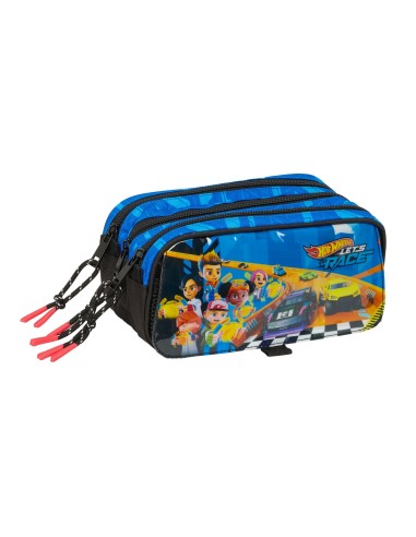 Portatodo Triple Big Hot Wheels | Reino Escolar: Mochilas y Regalos