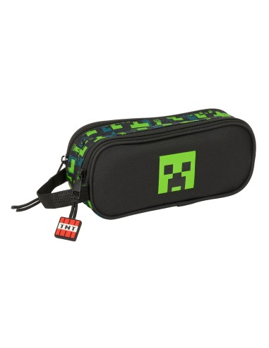 Portatodo Doble Minecraft | Reino Escolar: Mochilas y Regalos