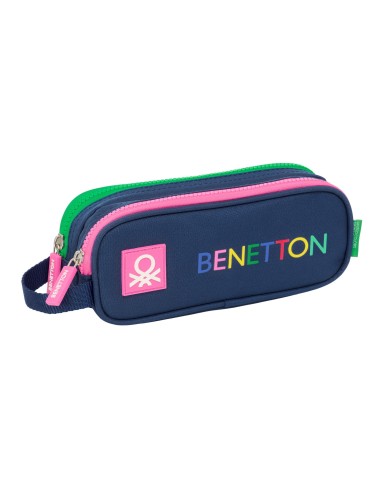 Portatodo Doble Benetton | Reino Escolar: Mochilas y Regalos