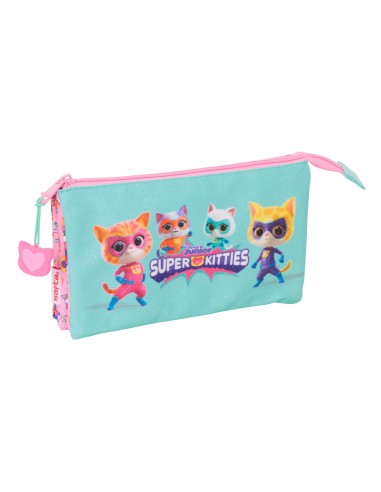 Portatodo Triple Superkitties | Reino Escolar: Mochilas y Regalos