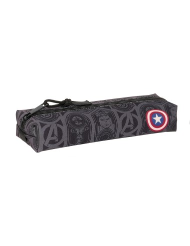 Portatodo Rectangular Con Goma Elástica 22Cm Avengers | Reino Escolar: Mochilas y Regalos