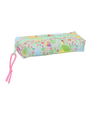 Portatodo Rectangular Con Goma Elástica 22Cm Princesas Disney | Reino Escolar: Mochilas y Regalos