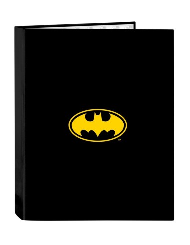 Carpeta Cartón Folio 4 Anillas Mixtas Batman | Reino Escolar: Mochilas y Regalos