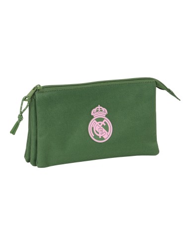 Portatodo Triple Real Madrid | Reino Escolar: Mochilas y Regalos