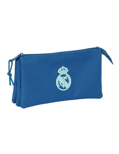 Portatodo Triple Real Madrid | Reino Escolar: Mochilas y Regalos