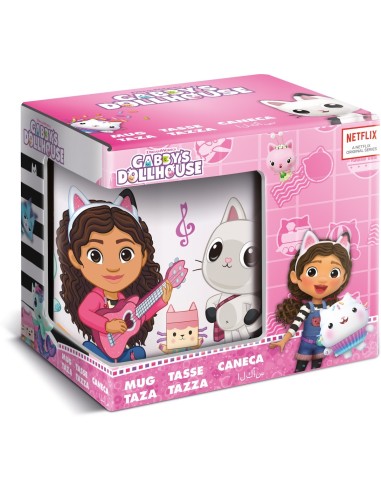 Taza Grande 325ml Gabby´S Dollhouse | Reino Escolar: Mochilas y Regalos