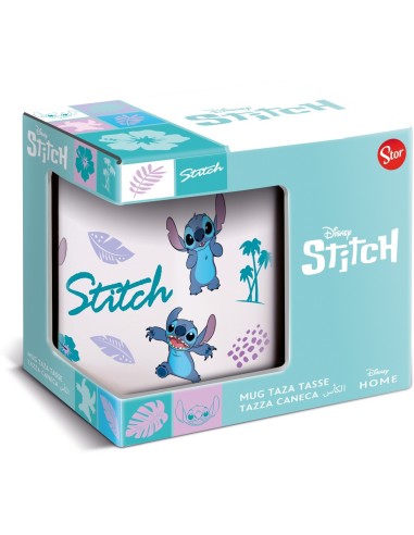 Taza Grande 325ml Stitch | Reino Escolar: Mochilas y Regalos