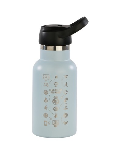 Botella Termo 350ml Real Madrid | Reino Escolar: Mochilas y Regalos