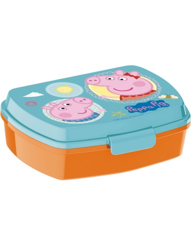 Sandwichera Peppa Pig | Reino Escolar: Mochilas y Regalos